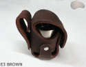 E3 BRAUNER6 Holsterbezug für die Trommel des Revolvers vom Kaliber Remington 44 COLT1860