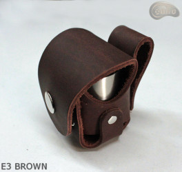 E3 BRAUNER6 Holsterbezug für die Trommel des Revolvers vom Kaliber Remington 44 COLT1860