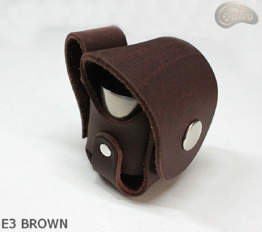 Housse d'holster E3 MARRON6 pour le tambour du revolver Remington calibre 44 COLT1860