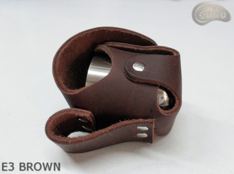 E3 BRAUNER6 Holsterbezug für die Trommel des Revolvers vom Kaliber Remington 44 COLT1860