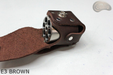 E3 BRAUNER6 Holsterbezug für die Trommel des Revolvers vom Kaliber Remington 44 COLT1860