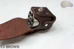 E3 BRAUNER6 Holsterbezug für die Trommel des Revolvers vom Kaliber Remington 44 COLT1860