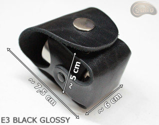 E3 BLACK MATT Holsterbezug für die Trommel des Revolvers vom Kaliber Remington 44 COLT1860