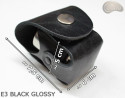 E3 BLACK MATT Holsterbezug für die Trommel des Revolvers vom Kaliber Remington 44 COLT1860