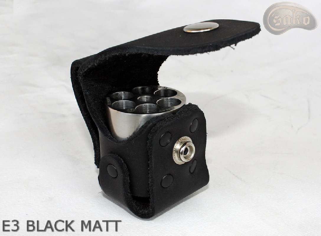 E3 BLACK MATT Holsterbezug für die Trommel des Revolvers vom Kaliber Remington 44 COLT1860