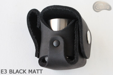 E3 BLACK MATT Holsterbezug für die Trommel des Revolvers vom Kaliber Remington 44 COLT1860