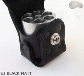 E3 BLACK MATT Holsterbezug für die Trommel des Revolvers vom Kaliber Remington 44 COLT1860