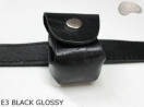 E3 BLACK GLOSSY Holsterbezug für die Trommel des Revolvers vom Kaliber Remington 44 COLT1860