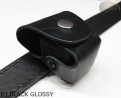 E3 BLACK GLOSSY Holsterbezug für die Trommel des Revolvers vom Kaliber Remington 44 COLT1860