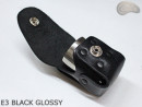 E3 BLACK GLOSSY Holsterbezug für die Trommel des Revolvers vom Kaliber Remington 44 COLT1860