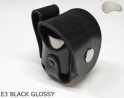 E3 BLACK GLOSSY Holsterbezug für die Trommel des Revolvers vom Kaliber Remington 44 COLT1860