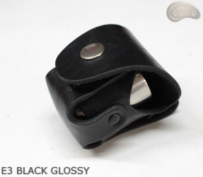 E3 BLACK GLOSSY Holsterbezug für die Trommel des Revolvers vom Kaliber Remington 44 COLT1860