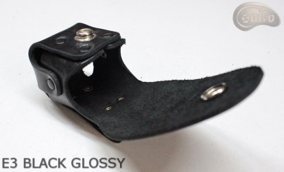 E3 BLACK GLOSSY Holsterbezug für die Trommel des Revolvers vom Kaliber Remington 44 COLT1860