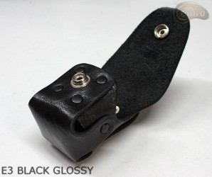 E3 BLACK GLOSSY Holsterbezug für die Trommel des Revolvers vom Kaliber Remington 44 COLT1860