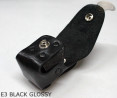 E3 BLACK GLOSSY Holsterbezug für die Trommel des Revolvers vom Kaliber Remington 44 COLT1860