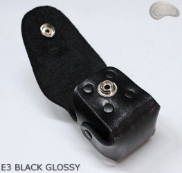 E3 BLACK GLOSSY Holsterbezug für die Trommel des Revolvers vom Kaliber Remington 44 COLT1860