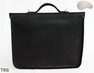 Leather shoulder bag TR6