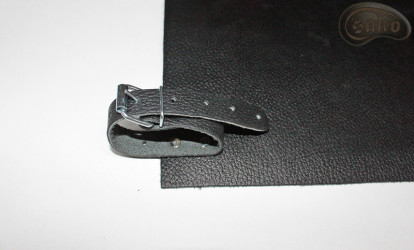 Protège-cuisses en cuir pour ceinture de pantalon