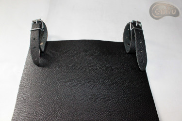 Protège-cuisses en cuir pour ceinture de pantalon