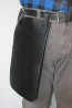 Protège-cuisses en cuir pour ceinture de pantalon