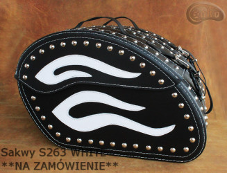 Bőr táska S263 WHITE **kérésre**