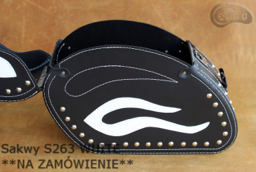 Bőr táska S263 WHITE **kérésre**