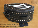 Bőr táska S263 WHITE **kérésre**