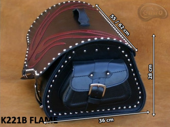 Coffre Moto K221 B FLAME