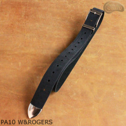 PA10 W&ROGERS-Hosengürtel aus Leder mit Metallspitze