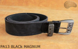PA13 BLACK MAGNUM -Hosengürtel aus Leder