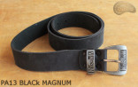 PA13 BLACK MAGNUM -Hosengürtel aus Leder