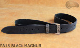 PA13 BLACK MAGNUM -Hosengürtel aus Leder