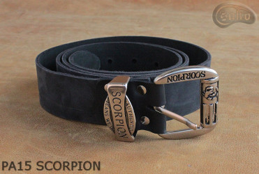 PA15 SCORPION Bőr nadrágszíj