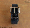 PA16 LIVE TO RIM Leather trouser belt