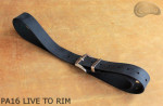 PA16 LIVE TO RIM Leather trouser belt