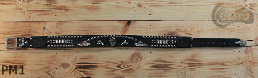 Motorrad-Lederarmband PM1 Länge ~ 105 cm