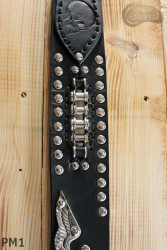 Motorrad-Lederarmband PM1 Länge ~ 105 cm