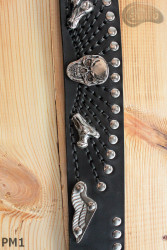 Motorrad-Lederarmband PM1 Länge ~ 105 cm