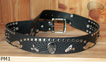 Motorrad-Lederarmband PM1 Länge ~ 105 cm