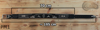 Motorrad-Lederarmband PM1 Länge ~ 105 cm
