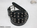 PA51-Lederarmband mit 11 mm Ziernieten