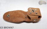 E3 BRAUNER7 Holsterbezug für die Trommel des Revolvers vom Kaliber Remington 44  COLT1860