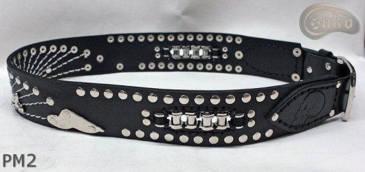 Motorrad-Lederarmband PM2 Länge ~ 110,5 cm