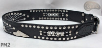 Motorrad-Lederarmband PM2 Länge ~ 110,5 cm