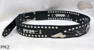 Motorrad-Lederarmband PM2 Länge ~ 110,5 cm