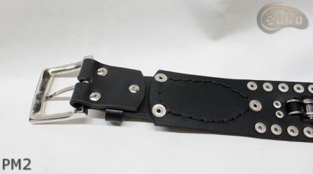Motorrad-Lederarmband PM2 Länge ~ 110,5 cm