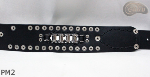 Motorrad-Lederarmband PM2 Länge ~ 110,5 cm