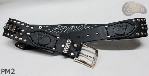Motorrad-Lederarmband PM2 Länge ~ 110,5 cm