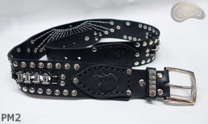Motorrad-Lederarmband PM2 Länge ~ 110,5 cm