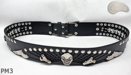 Motorrad-Lederarmband PM3 Länge ~ 115 cm